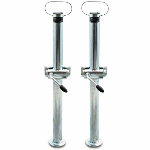 2x Podpora Podp贸rka Parkingowa z Obejm膮 do Lawety Przyczepy 70cm 1000kg 2x Podpora Podp贸rka Parkingowa z Obejm膮 do Lawety Przyczepy 70cm 1000kg