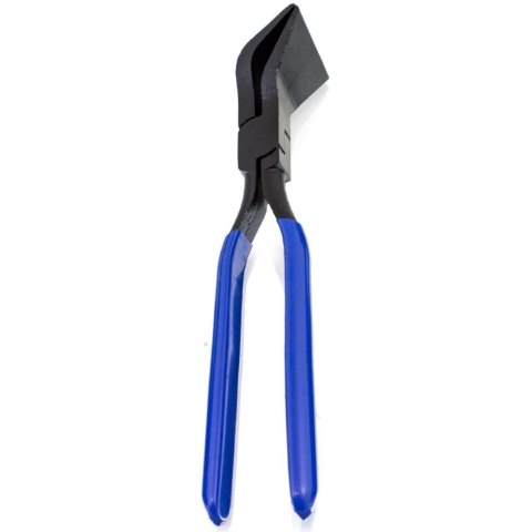 CĘGI DEKARSKIE 45° DO GIĘCIA BLACH 280 MM ERGONOMICZNE SZCZĘKI 60 MM CĘGI DEKARSKIE 45° DO GIĘCIA BLACH 280 MM ERGONOMICZNE SZCZĘKI 60 MM