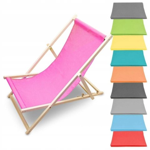 LEŻAK PLAŻOWY OGRODOWY DREWNIANY SKŁADANY REGULOWANY CIEMNOSZARY LEŻAK PLAŻOWY OGRODOWY DREWNIANY SKŁADANY REGULOWANY CIEMNOSZARY