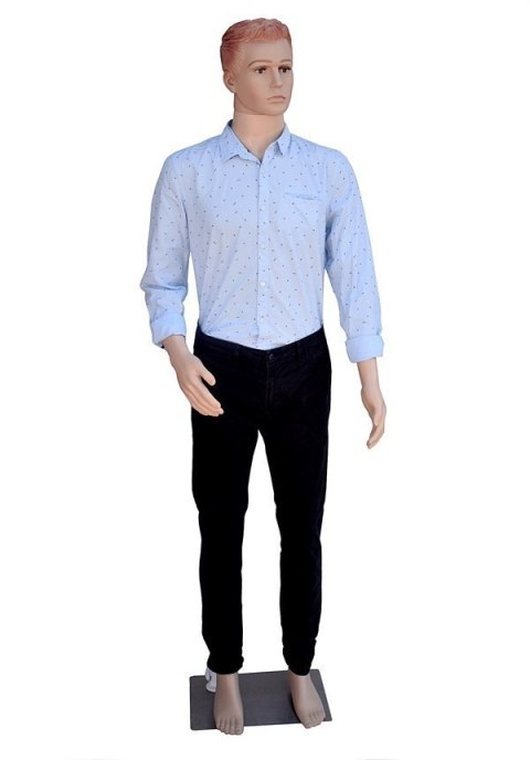 Manekin Wystawowy Męski Pełnopostaciowy 187CM Sklepowy Stalowa Podstawa Manekin Wystawowy Męski Pełnopostaciowy 187CM Sklepowy Stalowa Podstawa