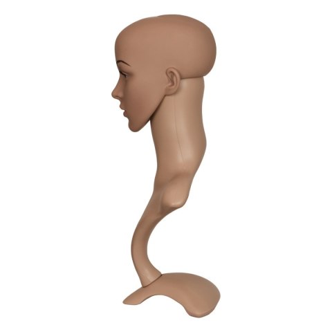 Manekin damska głowa ze stojakiem 52 cm do peruk nakryć głowy biżuterii Manekin damska głowa ze stojakiem 52 cm do peruk nakryć głowy biżuterii