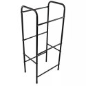 Metalowy Regał na 3 Skrzynki z Napojami Stabilny Organizer 116x50x34 cm