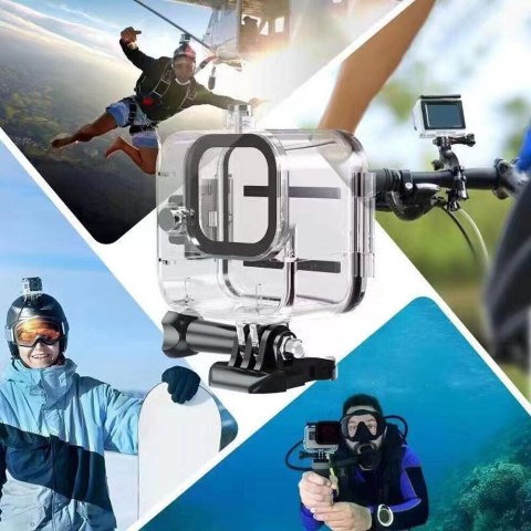 OBUDOWA WODODPORNA do GOPRO 11 MINI 10m ETUI POKROWIEC OBUDOWA WODODPORNA do GOPRO 11 MINI 10m ETUI POKROWIEC