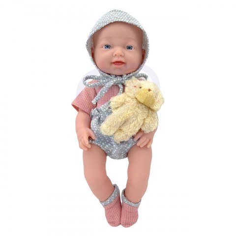 WOOPIE ROYAL Lalka Bobas 36 cm w Ubranku z Misiem Akcesoria do Karmienia WOOPIE ROYAL Lalka Bobas 36 cm w Ubranku z Misiem Akcesoria do Karmienia