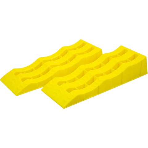 Rampy Najazdowe 2 Szt. Lekka Konstrukcja HDPE Regulowana Wysokość Najazdu Rampy Najazdowe 2 Szt. Lekka Konstrukcja HDPE Regulowana Wysokość Najazdu