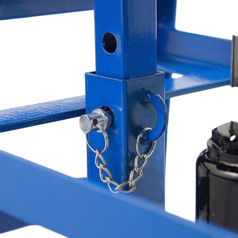 Rampy najazdowe z podno艣nikiem hydraulicznym 2x2000 kg stalowe regulowane Rampy najazdowe z podno艣nikiem hydraulicznym 2x2000 kg stalowe regulowane