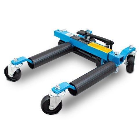 Wózek manewrowy hydrauliczny pod koła 4 sztuki niebieski Wózek manewrowy hydrauliczny pod koła 4 sztuki niebieski