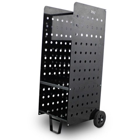 Wózek na drewno kominkowe 100 kg metalowy z gumowanymi kółkami solidny Stal Wózek na drewno kominkowe 100 kg metalowy z gumowanymi kółkami solidny Stal
