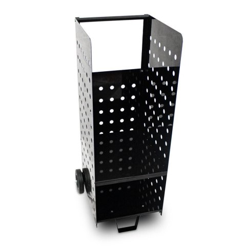 Wózek na drewno kominkowe 100 kg metalowy z gumowanymi kółkami solidny Stal Wózek na drewno kominkowe 100 kg metalowy z gumowanymi kółkami solidny Stal