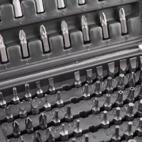 Zestaw Bitów 100 Elementów Różne Końcówki Torx Imbus Tri-Wing Spanner Zestaw Bitów 100 Elementów Różne Końcówki Torx Imbus Tri-Wing Spanner