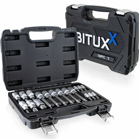 ZESTAW NASADEK NASADKI TORX 18 ELEMENTÓW PROMOCJA ZESTAW NASADEK NASADKI TORX 18 ELEMENTÓW PROMOCJA