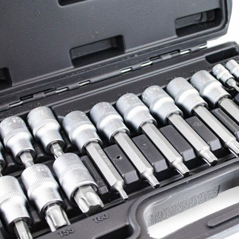 ZESTAW NASADEK NASADKI TORX 18 ELEMENTÓW PROMOCJA ZESTAW NASADEK NASADKI TORX 18 ELEMENTÓW PROMOCJA