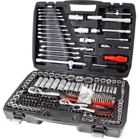 Zestaw narzędzi podręczny w walizce 215 elementów Klucze TORX + Grzechotki Zestaw narzędzi podręczny w walizce 215 elementów Klucze TORX + Grzechotki