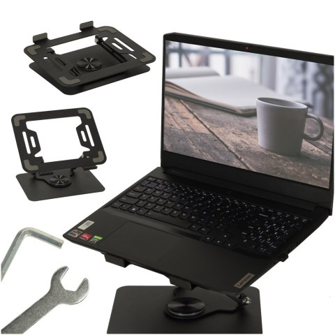 Podstawka pod laptopa regulowana 360° stolik pod laptopa ergonomiczny Kik Sp. z o. o. Sp. k. Podstawka pod laptopa regulowana 360° stolik pod laptopa ergonomiczny Kik Sp. z o. o. Sp. k.