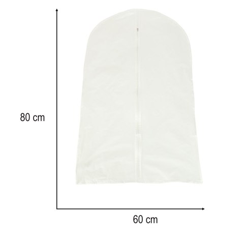 Pokrowiec na ubrania garnitur odzież przezroczysty 60 x 80 cm Kik Sp. z o. o. Sp. k. Pokrowiec na ubrania garnitur odzież przezroczysty 60 x 80 cm Kik Sp. z o. o. Sp. k.