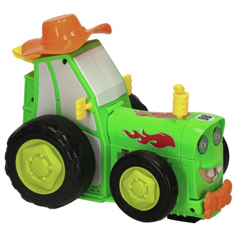 Traktor ciągnik zdalnie sterowany na pilota RC skaczący tańczący dźwięk zielony Kik Sp. z o. o. Sp. k. Traktor ciągnik zdalnie sterowany na pilota RC skaczący tańczący dźwięk zielony Kik Sp. z o. o. Sp. k.