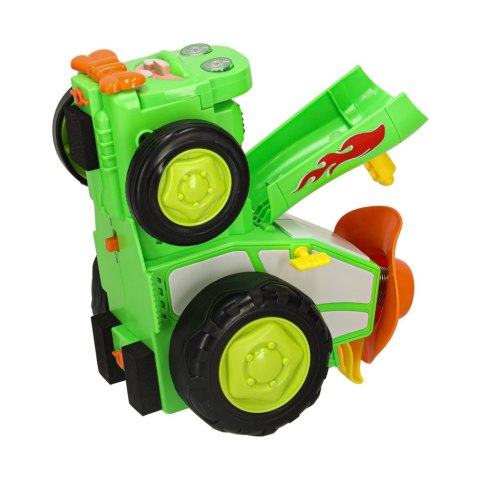 Traktor ciągnik zdalnie sterowany na pilota RC skaczący tańczący dźwięk zielony Kik Sp. z o. o. Sp. k. Traktor ciągnik zdalnie sterowany na pilota RC skaczący tańczący dźwięk zielony Kik Sp. z o. o. Sp. k.