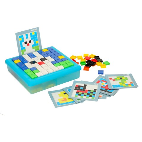 Układanka kreatywna logiczna klocki puzzle mozaika 175 elementów Kik Sp. z o. o. Sp. k. Układanka kreatywna logiczna klocki puzzle mozaika 175 elementów Kik Sp. z o. o. Sp. k.