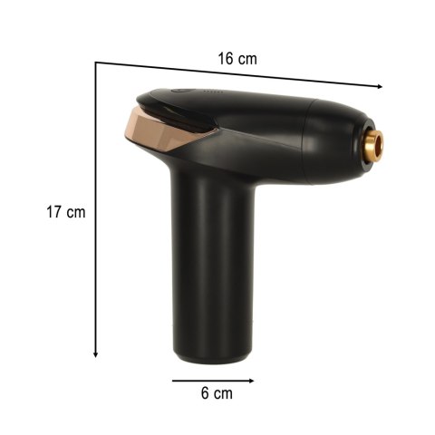 Pistolet do masażu masażer do pleców ciała mini LED 6w1 Kik Sp. z o. o. Sp. k. Pistolet do masażu masażer do pleców ciała mini LED 6w1 Kik Sp. z o. o. Sp. k.