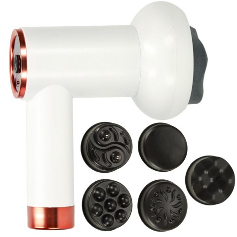 Pistolet do masażu masażer do pleców ciała pleców ujędrniający antycellulitowy bezprzewodowy wyszczuplający 5w1 Kik Sp. z o. o. Sp. k. Pistolet do masażu masażer do pleców ciała pleców ujędrniający antycellulitowy bezprzewodowy wyszczuplający 5w1 Kik Sp. z o. o. Sp. k.
