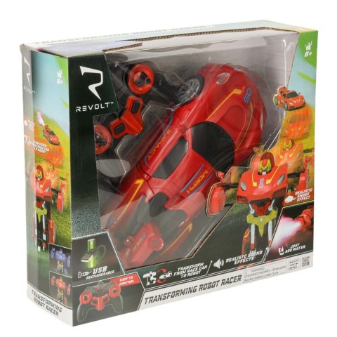 Robot zdalnie sterowany RC REVOLT Auto Sportowe 2w1 Przekształca się w Robota 2.4GHz Para LED Dźwięk Kik Sp. z o. o. Sp. k. Robot zdalnie sterowany RC REVOLT Auto Sportowe 2w1 Przekształca się w Robota 2.4GHz Para LED Dźwięk Kik Sp. z o. o. Sp. k.