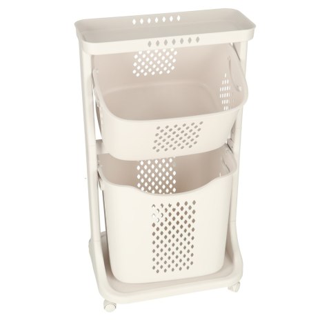 Pojemnik na zabawki kosz na ubrania organizer podwójny jeżdżący Kik Sp. z o. o. Sp. k. Pojemnik na zabawki kosz na ubrania organizer podwójny jeżdżący Kik Sp. z o. o. Sp. k.