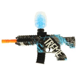 Pistolet na kulki żelowe wodne karabin niebieski zasilanie bateryjne USB 550szt. 7-8mm Kik Sp. z o. o. Sp. k.