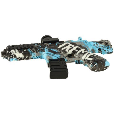 Pistolet na kulki żelowe wodne karabin niebieski zasilanie bateryjne USB 550szt. 7-8mm Kik Sp. z o. o. Sp. k. Pistolet na kulki żelowe wodne karabin niebieski zasilanie bateryjne USB 550szt. 7-8mm Kik Sp. z o. o. Sp. k.