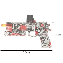 Pistolet na kulki żelowe wodne karabin zasilanie akumulatorowe USB + okulary 550szt. 7-8mm Kik Sp. z o. o. Sp. k.