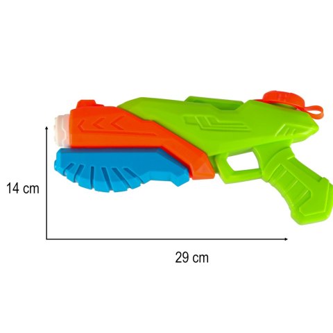 Pistolet na wodę wyrzutnia wodna 400ml zielony Kik Sp. z o. o. Sp. k. Pistolet na wodę wyrzutnia wodna 400ml zielony Kik Sp. z o. o. Sp. k.