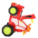 Traktor ciągnik zdalnie sterowany na pilota RC skaczący tańczący dźwięk czerwony Kik Sp. z o. o. Sp. k.
