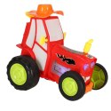 Traktor ciągnik zdalnie sterowany na pilota RC skaczący tańczący dźwięk czerwony Kik Sp. z o. o. Sp. k.
