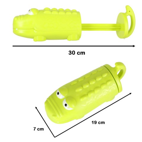 Pistolet na wodę strzykawka sikawka broń wodna krokodylek 19-30cm Kik Sp. z o. o. Sp. k. Pistolet na wodę strzykawka sikawka broń wodna krokodylek 19-30cm Kik Sp. z o. o. Sp. k.