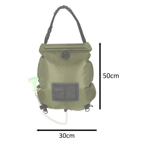 Prysznic turystyczny solarny polowy kempingowy 20L XXL z termometrem Kik Sp. z o. o. Sp. k. Prysznic turystyczny solarny polowy kempingowy 20L XXL z termometrem Kik Sp. z o. o. Sp. k.