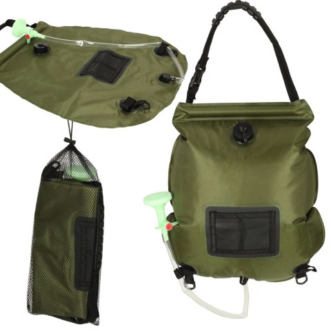 Prysznic turystyczny solarny polowy kempingowy 20L XXL z termometrem Kik Sp. z o. o. Sp. k. Prysznic turystyczny solarny polowy kempingowy 20L XXL z termometrem Kik Sp. z o. o. Sp. k.