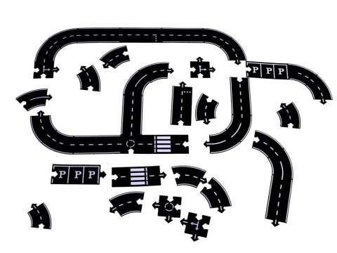 Puzzle kreatywne 2w1 droga jezdnia 40 elementów Kik Sp. z o. o. Sp. k. Puzzle kreatywne 2w1 droga jezdnia 40 elementów Kik Sp. z o. o. Sp. k.