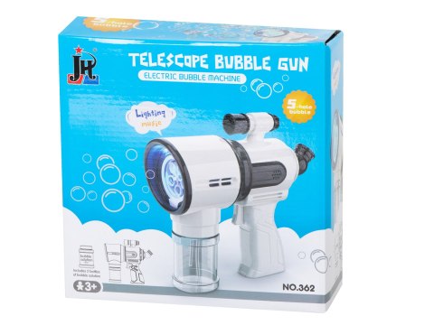 Pistolet do robienia baniek mydlanych biały Kik Sp. z o. o. Sp. k. Pistolet do robienia baniek mydlanych biały Kik Sp. z o. o. Sp. k.