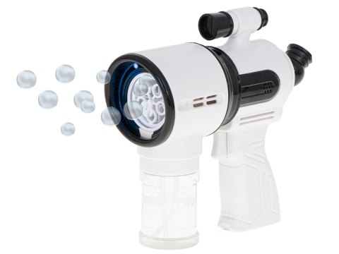 Pistolet do robienia baniek mydlanych biały Kik Sp. z o. o. Sp. k. Pistolet do robienia baniek mydlanych biały Kik Sp. z o. o. Sp. k.
