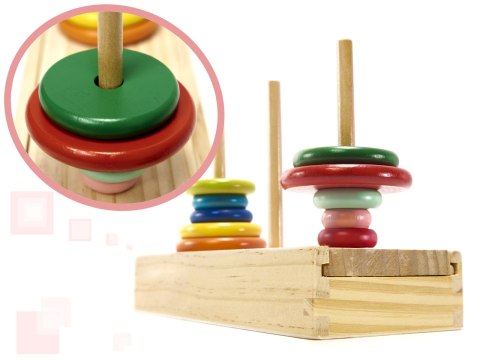 Piramida drewniana z podstawą wieża sorter Kik Sp. z o. o. Sp. k. Piramida drewniana z podstawą wieża sorter Kik Sp. z o. o. Sp. k.