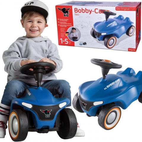 Big BIG Niebieski jeździk Bobby Car Neo Blue