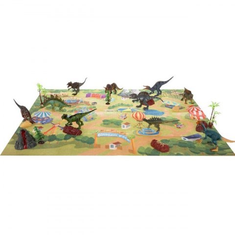 Woopie WOOPIE Duży Zestaw Figurki Dinozaury XXL + Mata "Prehistoryczny Świat" Woopie WOOPIE Duży Zestaw Figurki Dinozaury XXL + Mata "Prehistoryczny Świat"