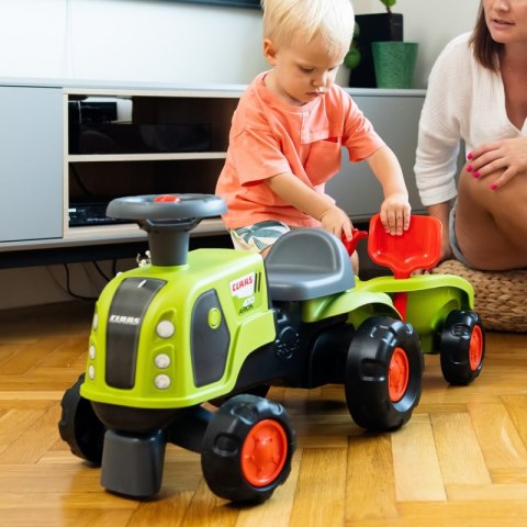 FALK FALK Jeździk Claas 470 Arion Zielony z Przyczepką + Zestaw do piasku FALK FALK Jeździk Claas 470 Arion Zielony z Przyczepką + Zestaw do piasku
