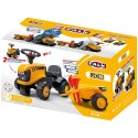 FALK FALK Traktorek JCB Pomarańćzowy z Przyczepką od 1 roku