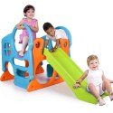 Feber FEBER Duży Plac Zabaw Activity Center Zjeżdżalnia 100 cm Ścianka Wspinaczkowa Kształty