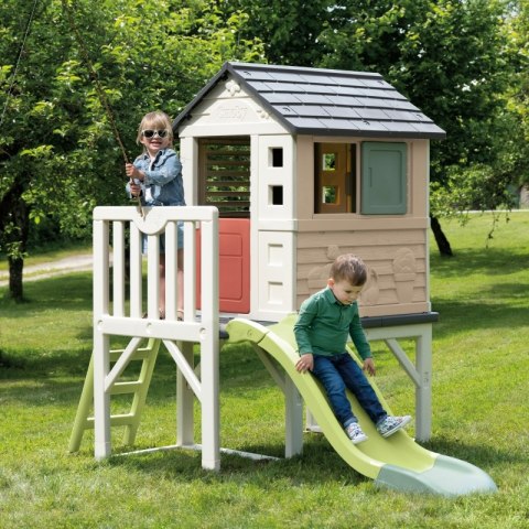 Smoby Smoby Domek Na Palach Ze Zjeżdżalnią Smoby Smoby Domek Na Palach Ze Zjeżdżalnią