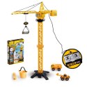 Woopie WOOPIE Dźwig Żuraw Zdalnie Sterowany 103 cm R/C Ciężarówka Koparka + 4 Akc.