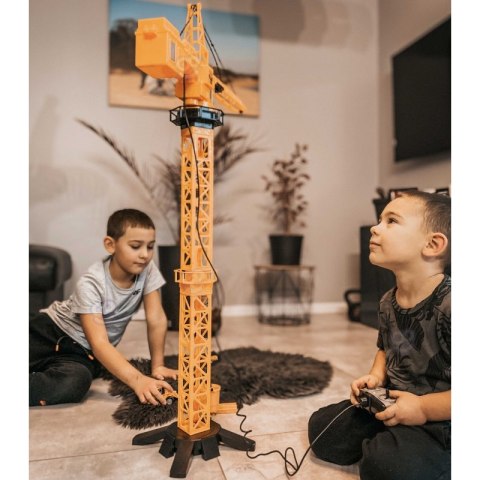 Woopie WOOPIE Dźwig Żuraw Zdalnie Sterowany 103 cm R/C Ciężarówka Koparka + 4 Akc. Woopie WOOPIE Dźwig Żuraw Zdalnie Sterowany 103 cm R/C Ciężarówka Koparka + 4 Akc.