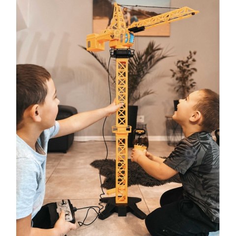 Woopie WOOPIE Dźwig Żuraw Zdalnie Sterowany 103 cm R/C Ciężarówka Koparka + 4 Akc. Woopie WOOPIE Dźwig Żuraw Zdalnie Sterowany 103 cm R/C Ciężarówka Koparka + 4 Akc.