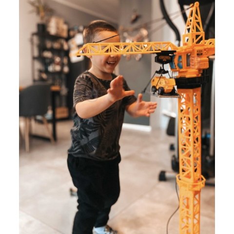 Woopie WOOPIE Dźwig Żuraw Zdalnie Sterowany 103 cm R/C Ciężarówka Koparka + 4 Akc. Woopie WOOPIE Dźwig Żuraw Zdalnie Sterowany 103 cm R/C Ciężarówka Koparka + 4 Akc.