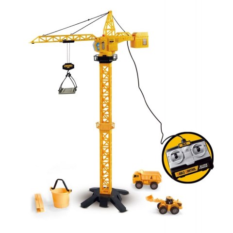 Woopie WOOPIE Dźwig Żuraw Zdalnie Sterowany 103 cm R/C Ciężarówka Koparka + 4 Akc. Woopie WOOPIE Dźwig Żuraw Zdalnie Sterowany 103 cm R/C Ciężarówka Koparka + 4 Akc.